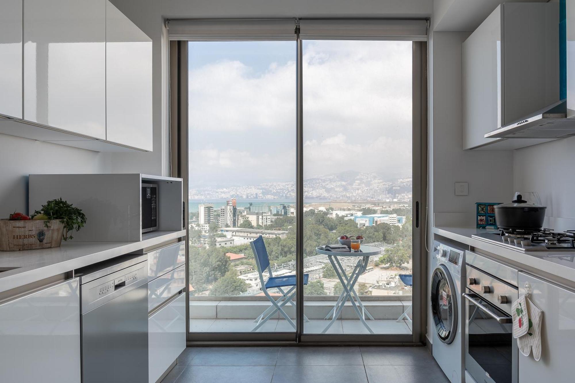 2 Bedroom Aya Tower Mar Mikhael - Apartment